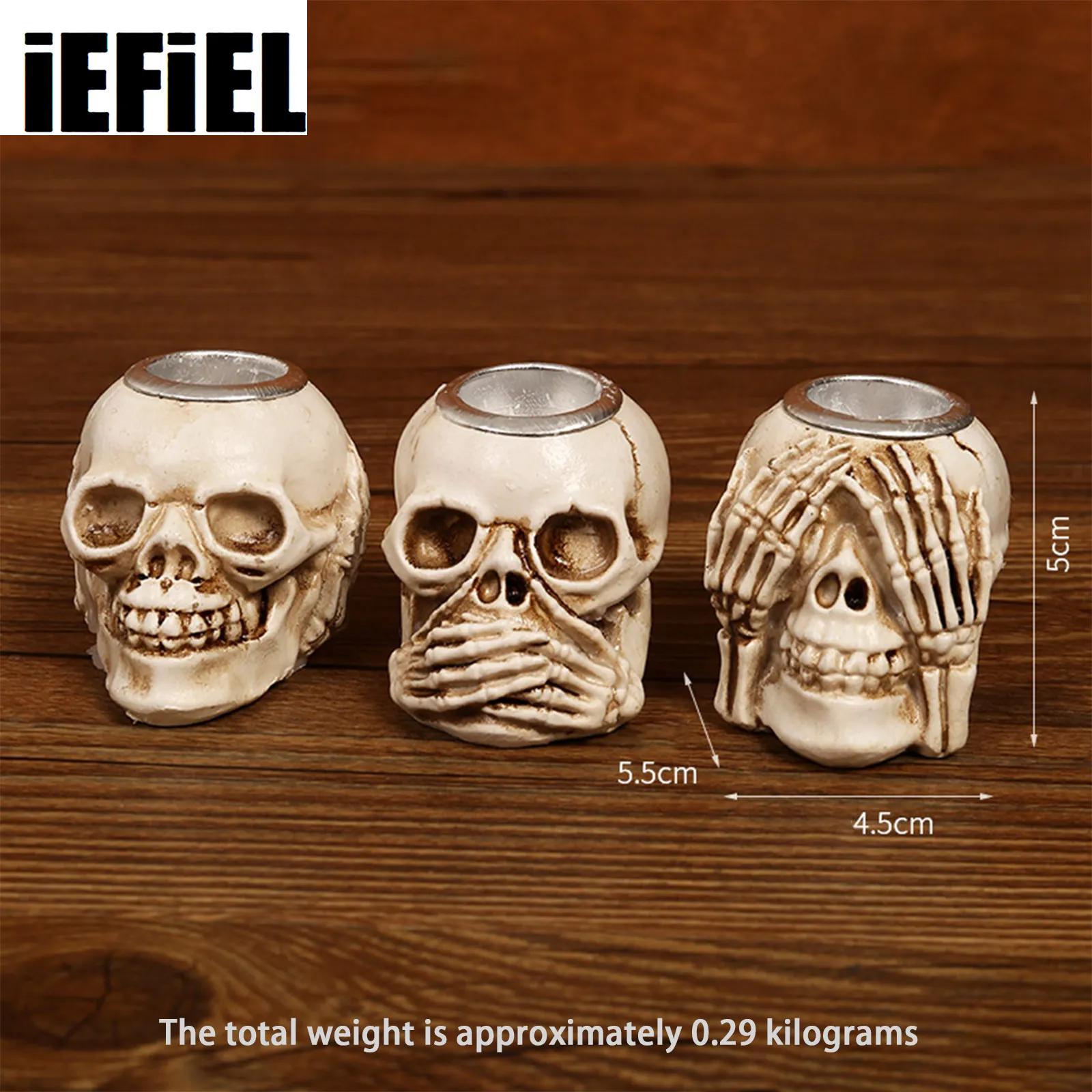 Candle Supplies Europe - Halloween Skull Candle Holder Skull Hand