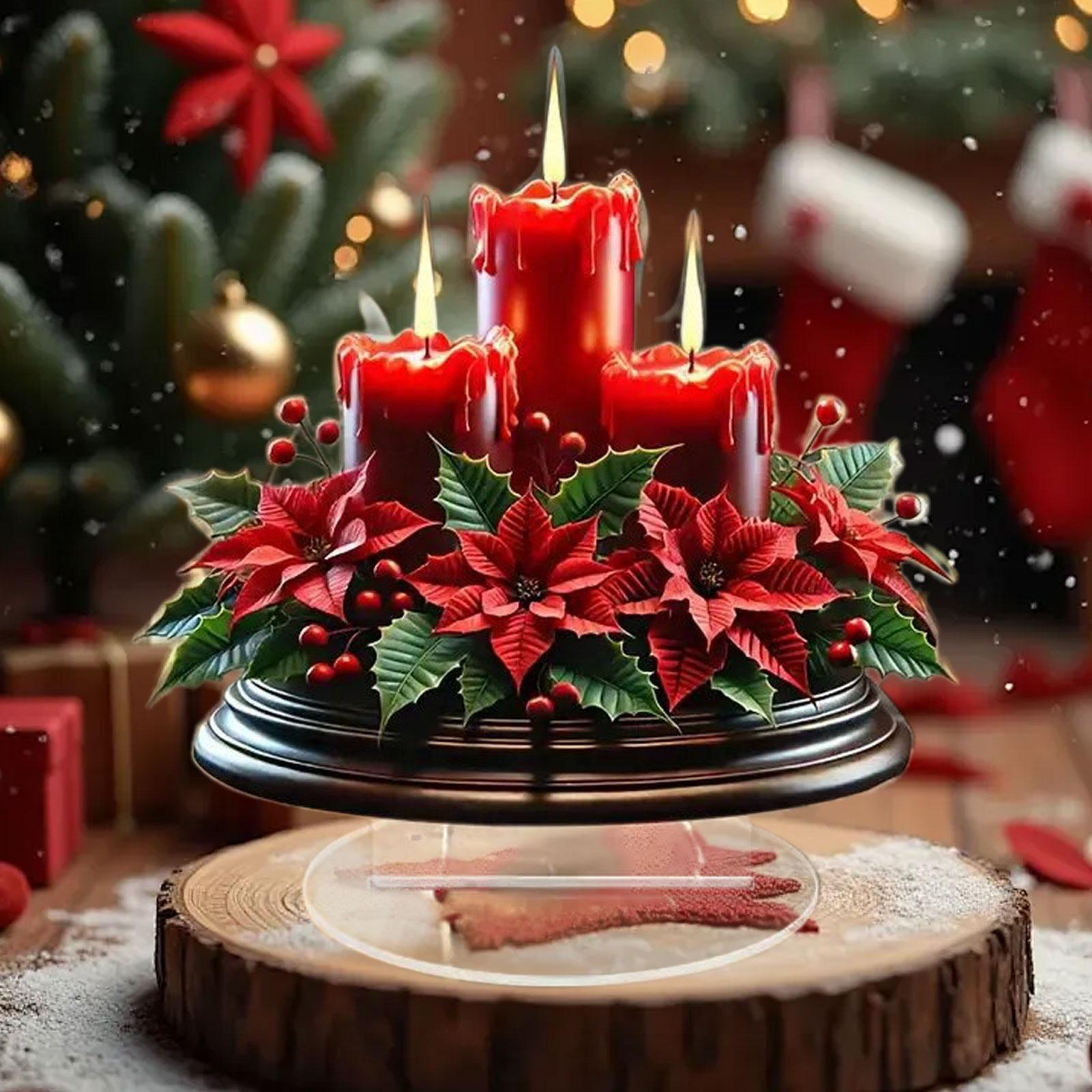 Christmas Decorations Acrylic  - Candle Supplies Europe recension och pris