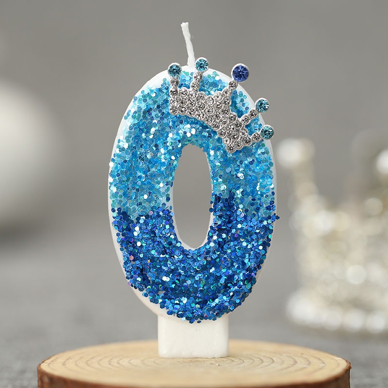 Creative Peacock Blue Crown Di - Supplies Of Candle recension och pris