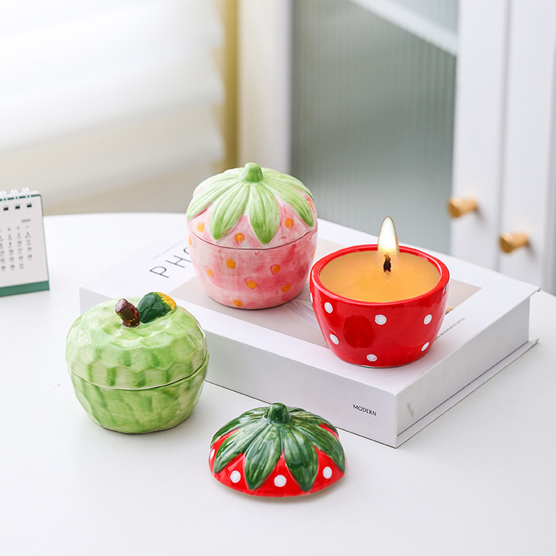 Ceramic Cute Simulation Fruit  - Candle Supplies Europe recension och pris