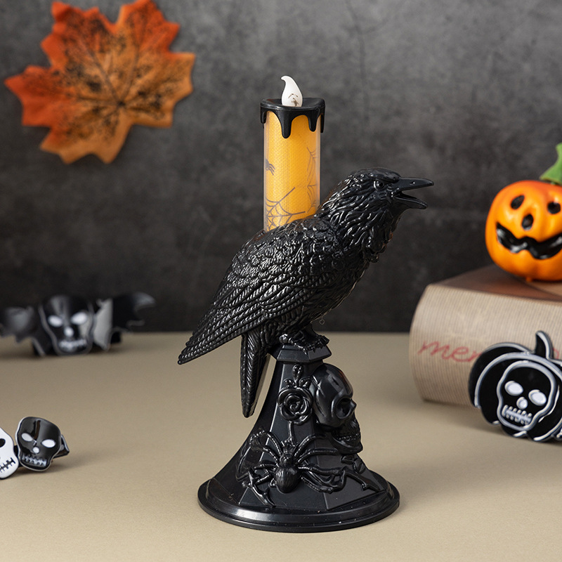 Black Crow Statue Candlestick  - Candle Supplies Europe recension och pris