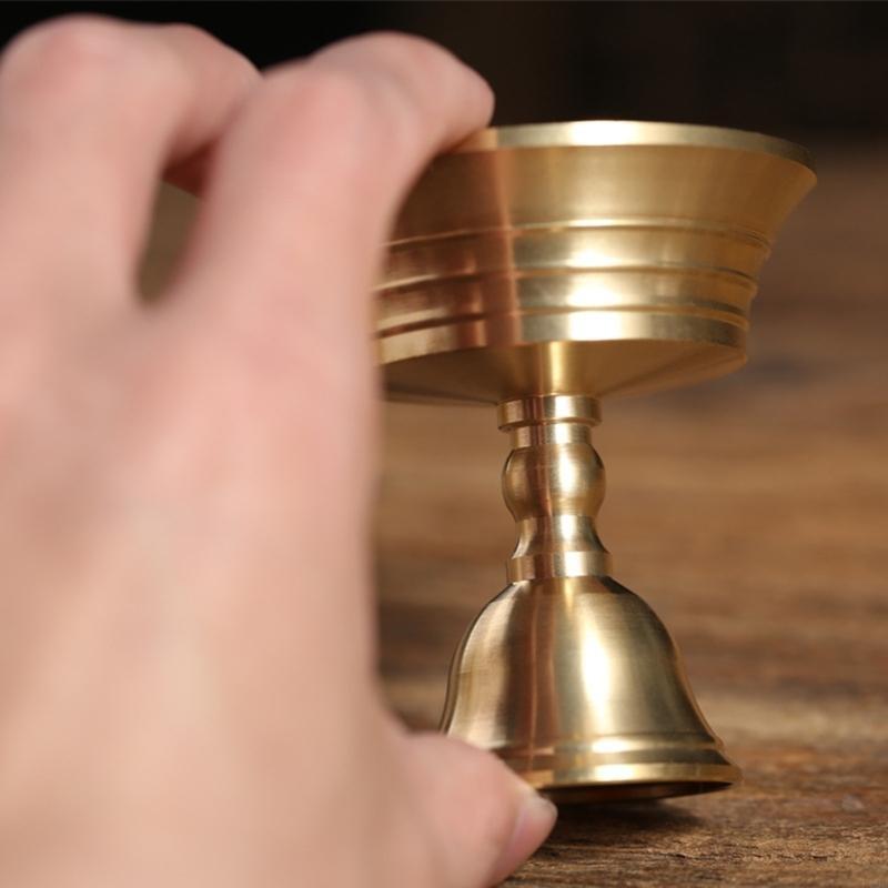 F19B Brass Oil Lamp Holder Sta - Candle Supplies Europe recension och pris