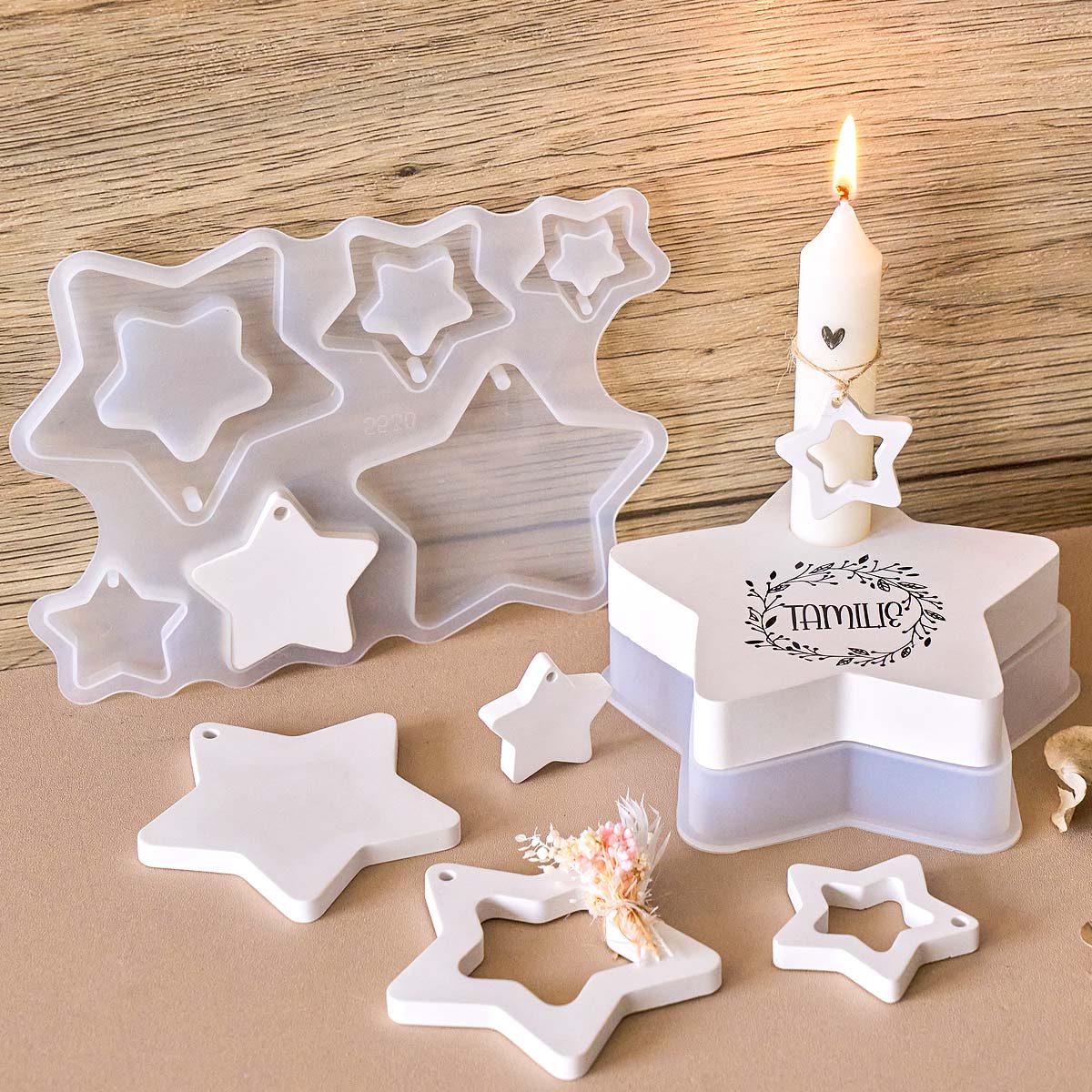 Five Pointed Star Candlestick  - Candle Quotes recension och pris