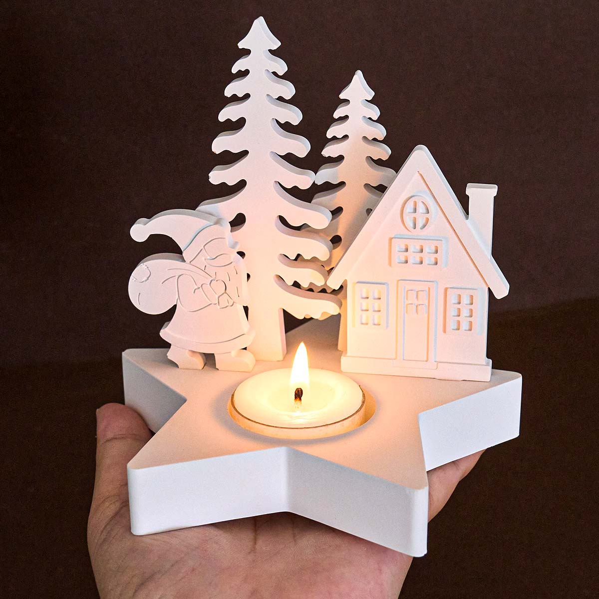 Christmas Decor Star Candle Ho - Candle Quotes recension och pris