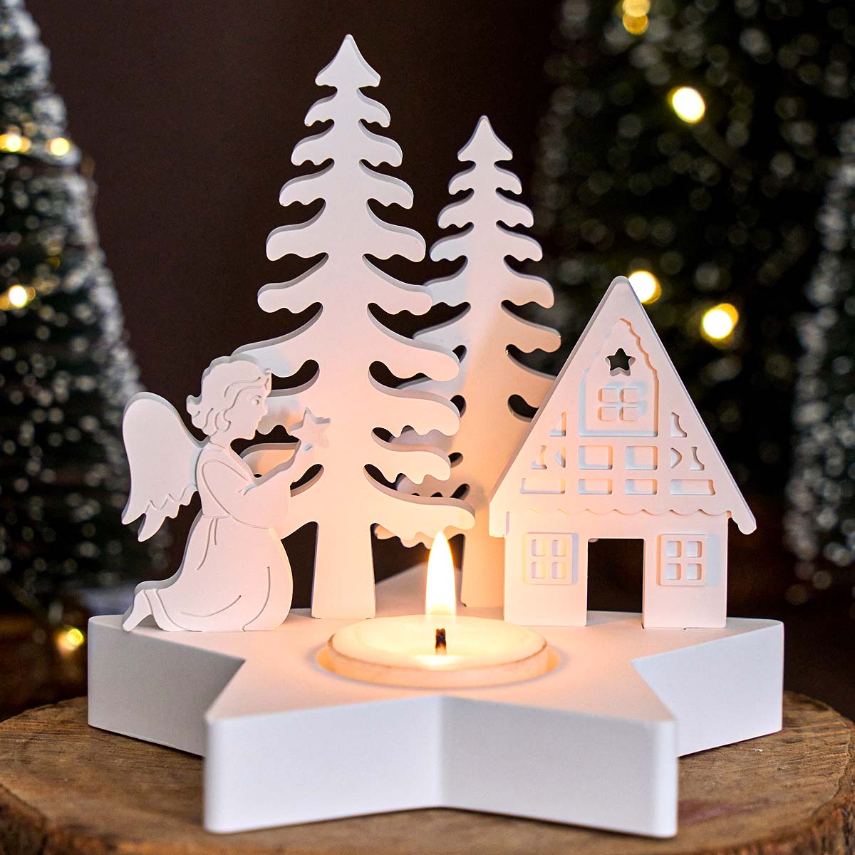 Christmas Decor Star Candle Ho - Candle Quotes recension och pris