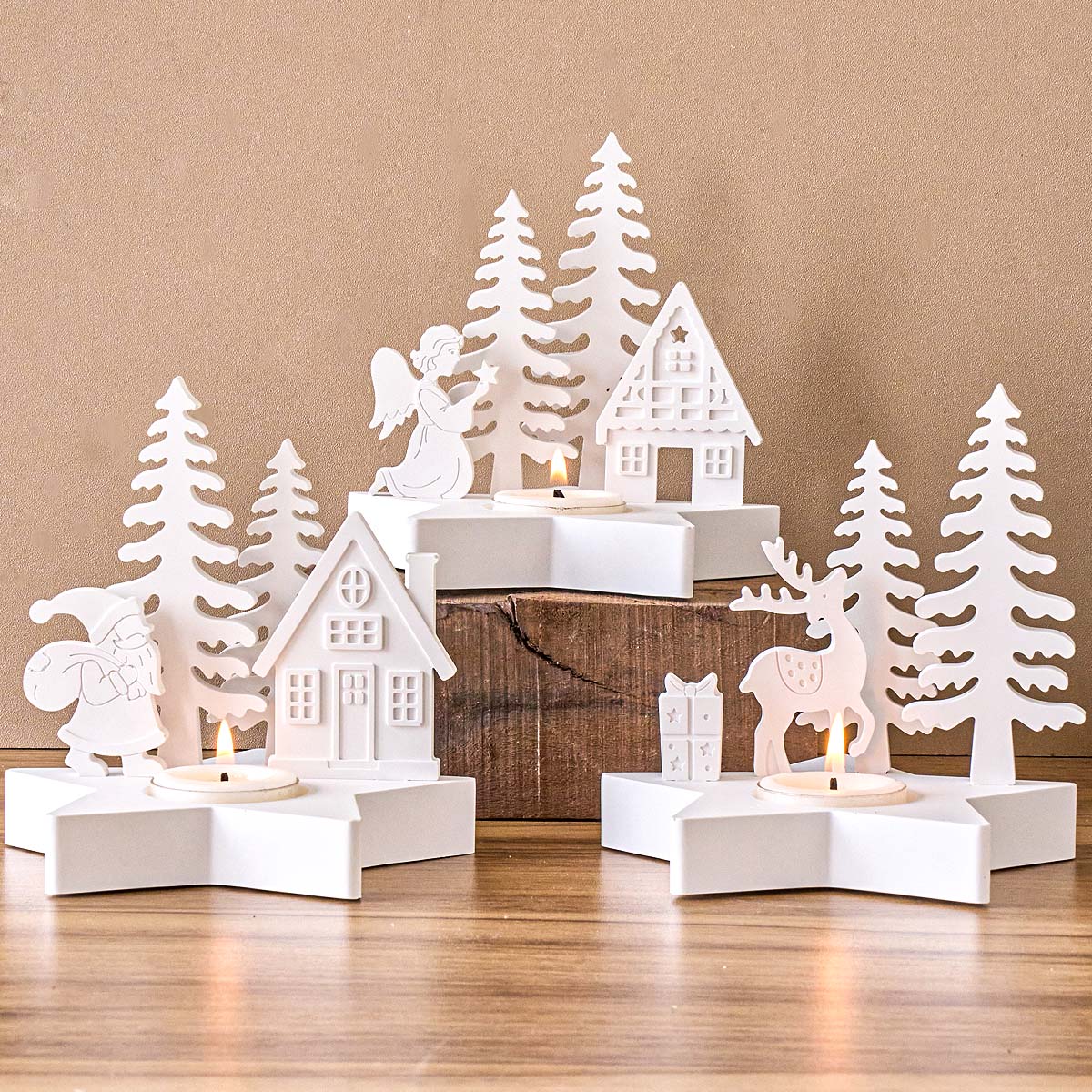 Christmas Decor Star Candle Ho - Candle Quotes recension och pris