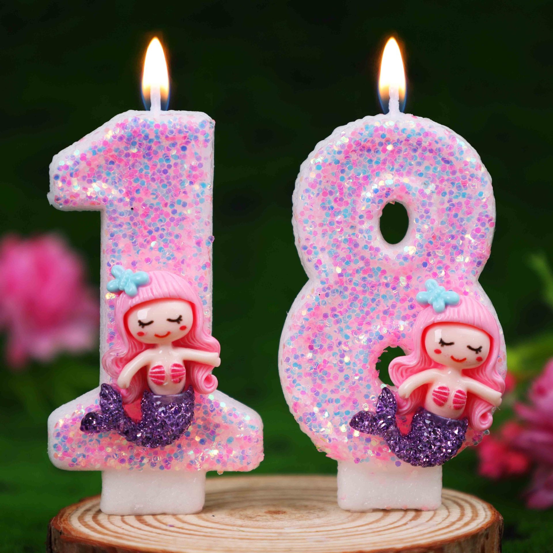 Creative Pink Mermaid 0-9 Digi - Supplies Of Candle recension och pris