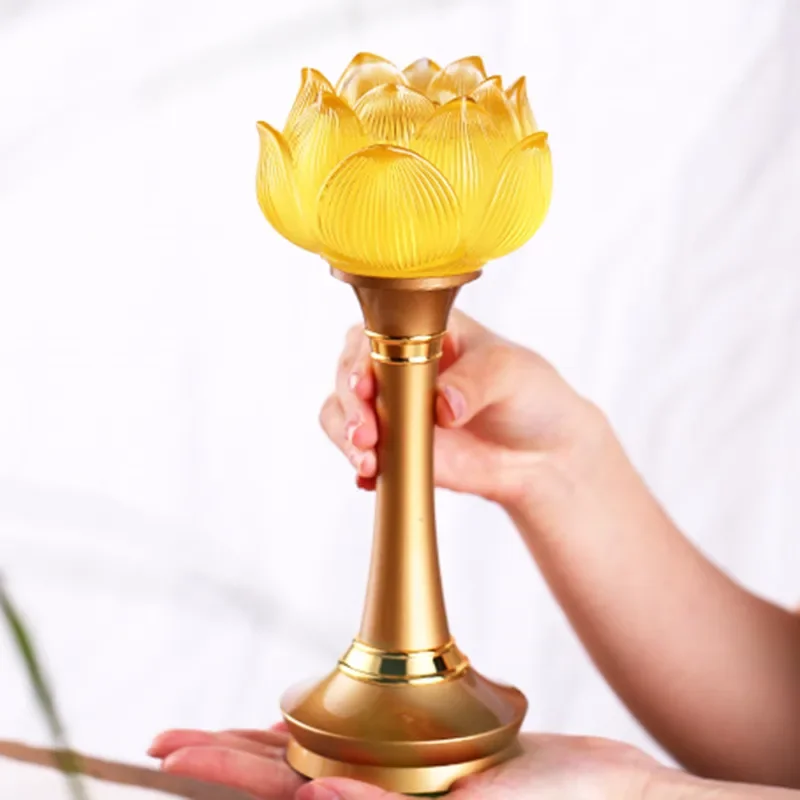 1pc Chinese Liuli Lotus Simula - Candle Supplies Europe recension och pris