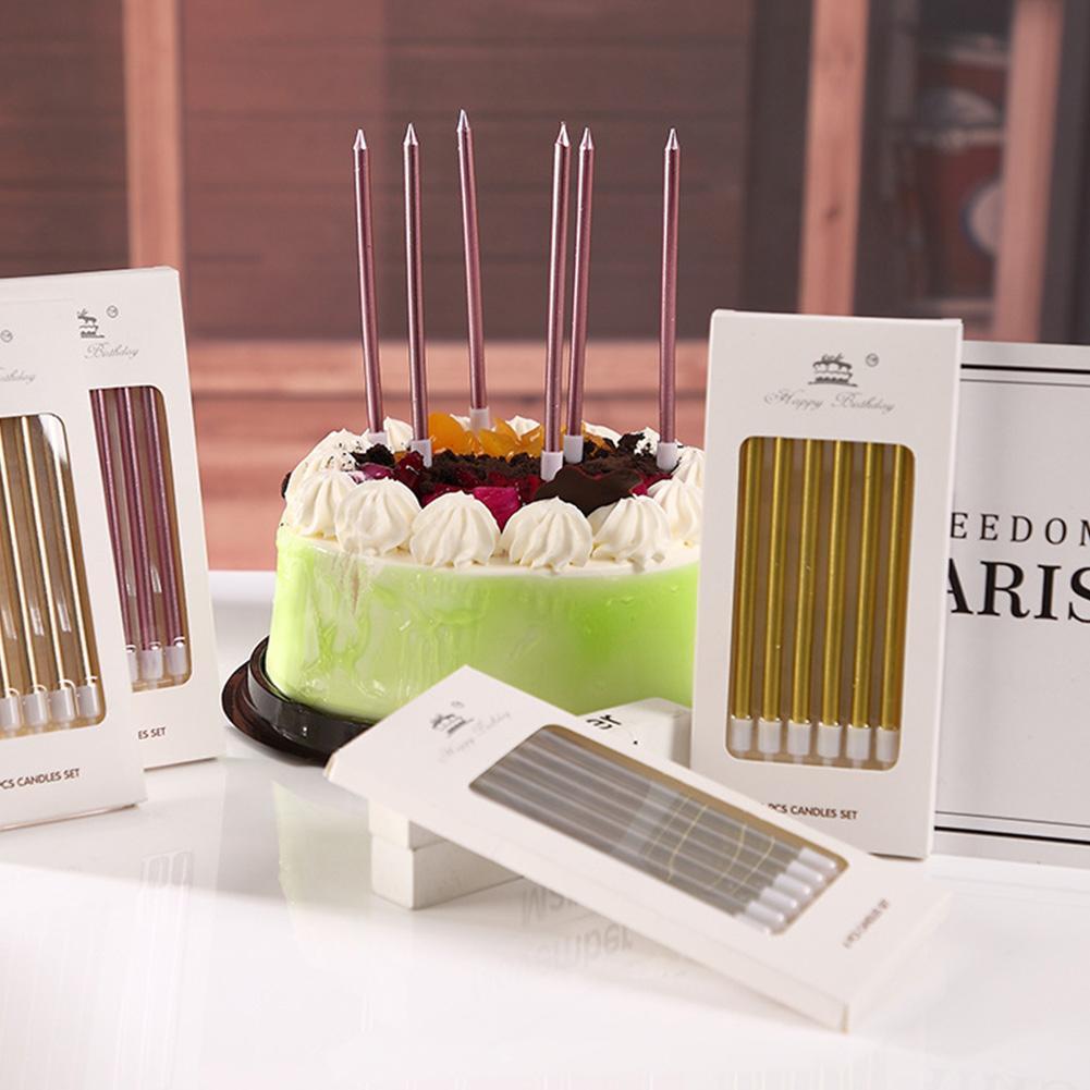 6/18pcs Metal Gold Silver Birt - Supplies Of Candle recension och pris