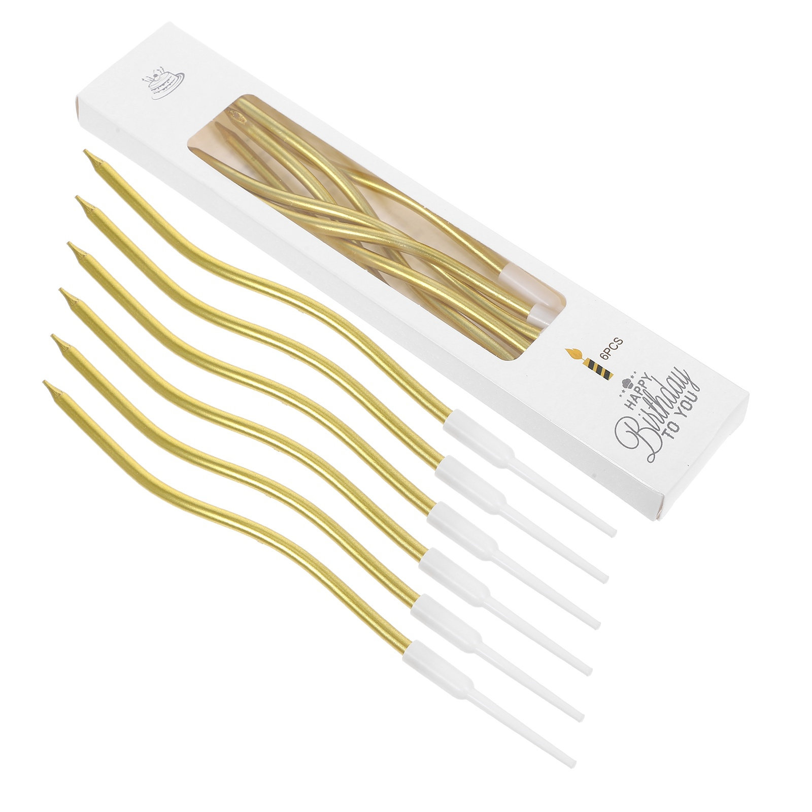 72Pcs Spiral Birthday Candles  - Supplies Of Candle recension och pris