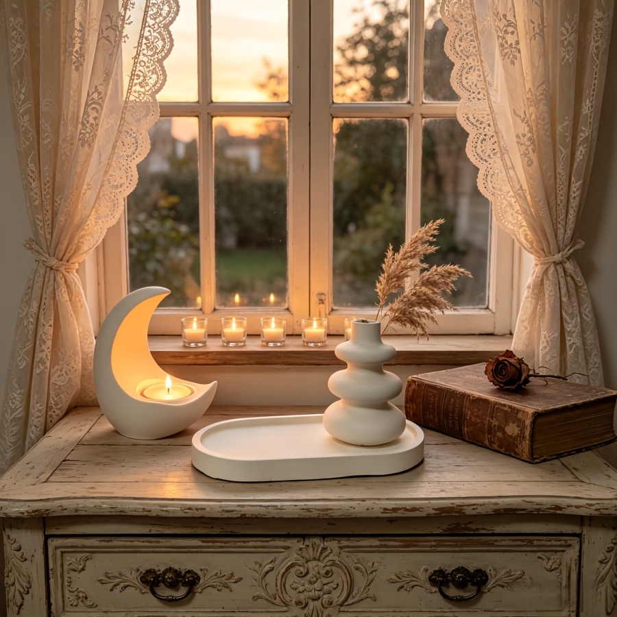 4pcs Set Including Moon Candle - Candle Quotes recension och pris