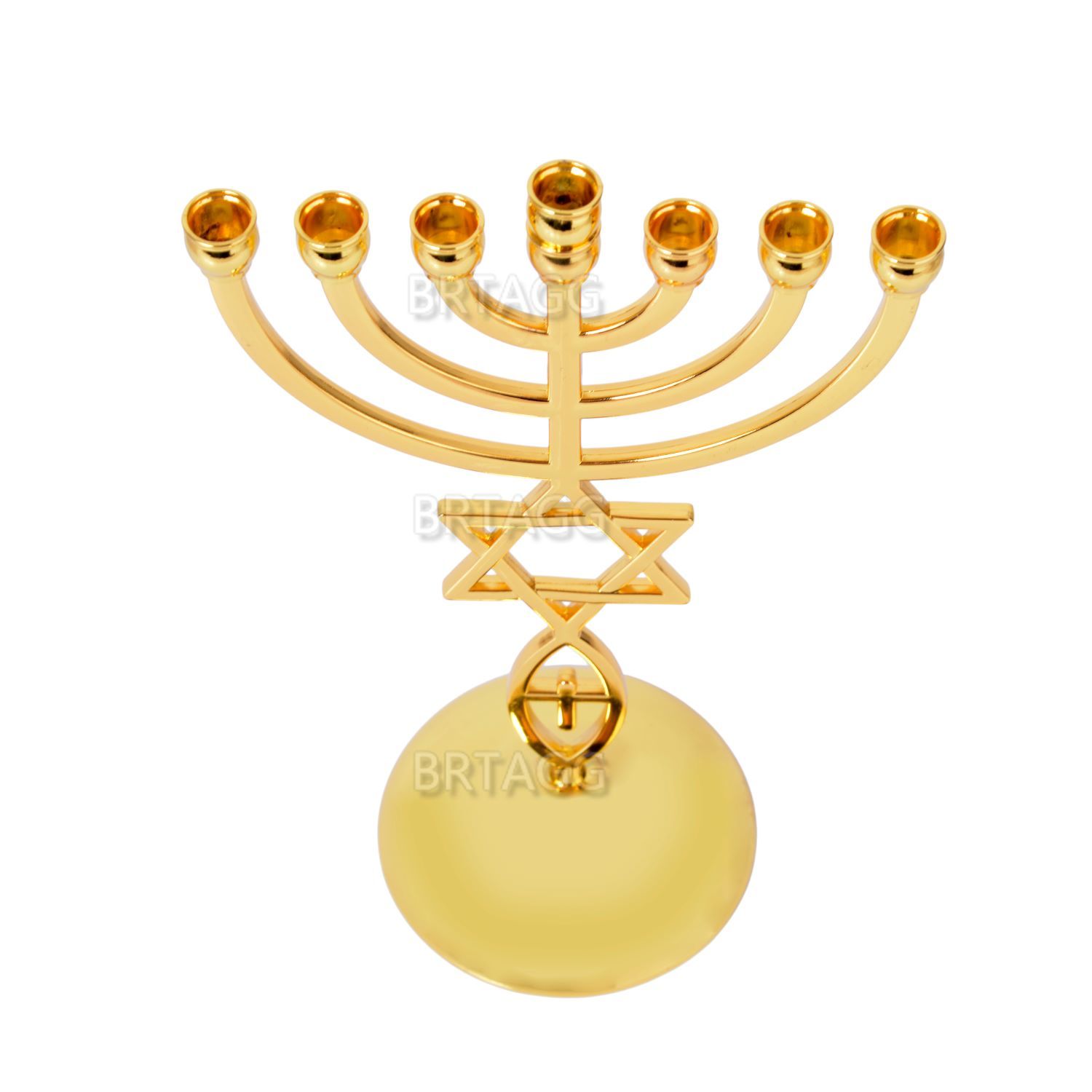 BRTAGG Menorah 7 Branches Jewi - Candle Quotes recension och pris