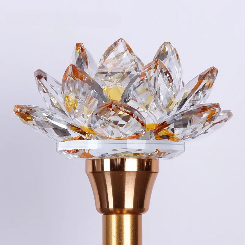 Colorful Glass Lotus Simulated - Candle Supplies Europe recension och pris