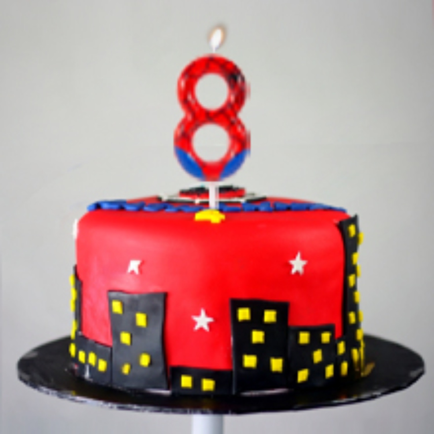 Spider Party 0-9 Birthday Cand - Supplies Of Candle recension och pris