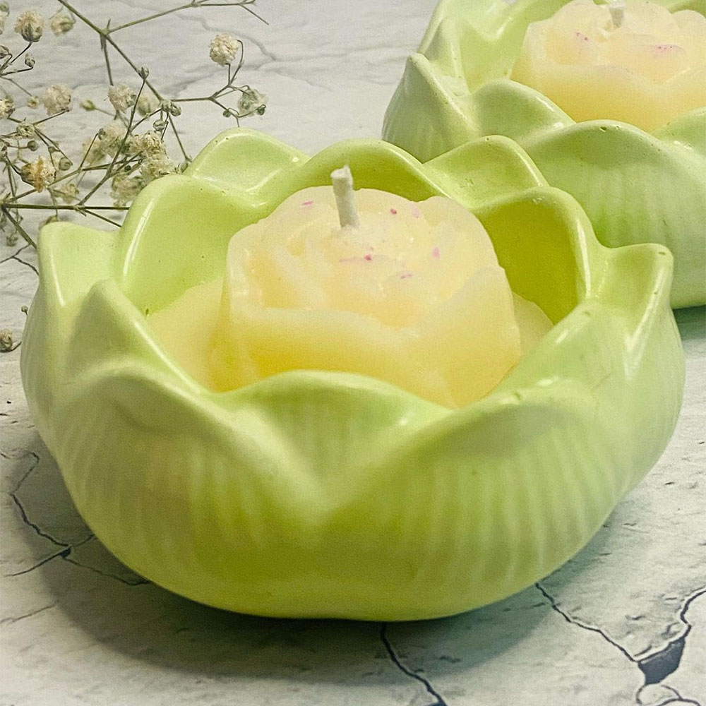 Lotus Candlestick Silicone Mol - Candle Quotes recension och pris