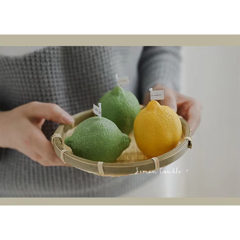 Custom Home Decoration Lemon C - Supplies Of Candle recension och pris