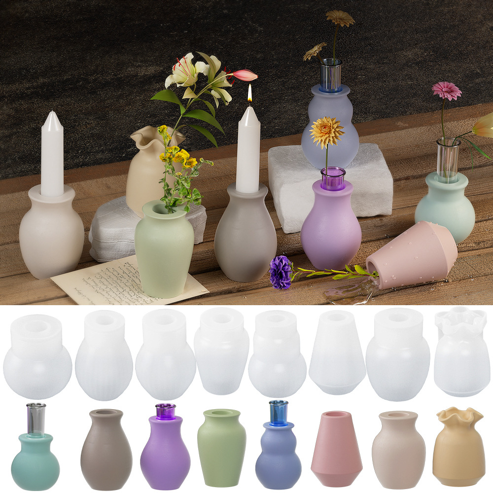 New Round Mouth Vase Silicone  - Candle Quotes recension och pris