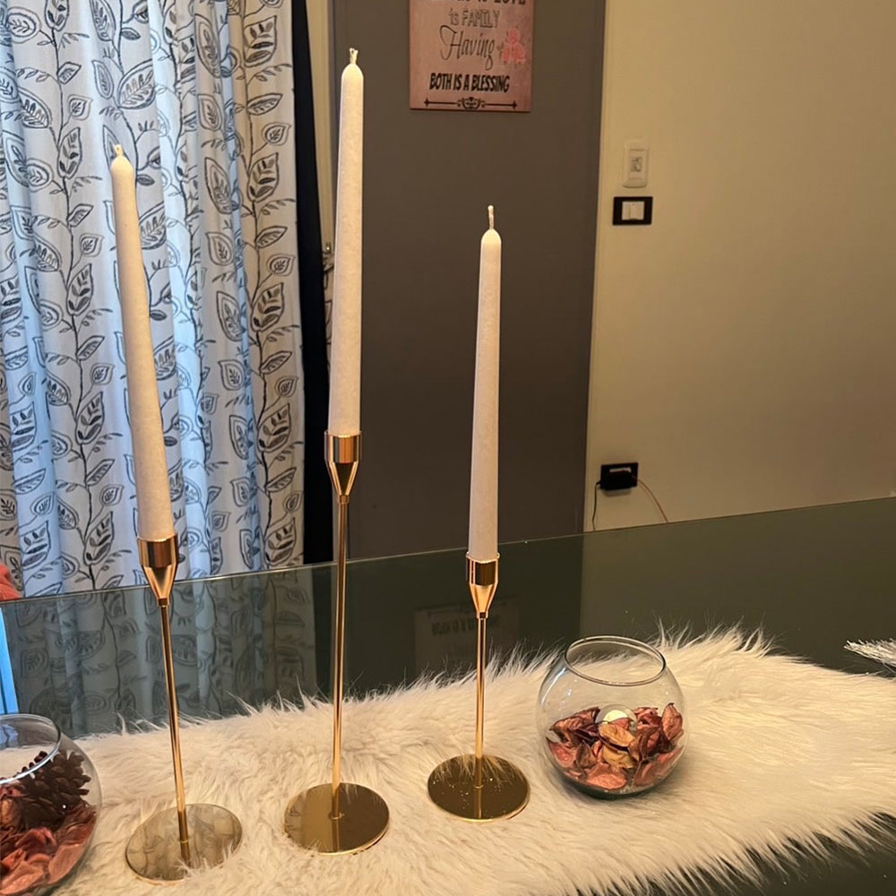 Simple Taper Pillar Acrylic Mo - Candle Quotes recension och pris